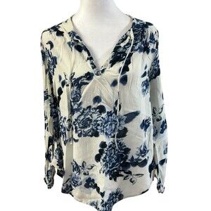 LOGG Label Of Graded‎ Goods Tunic Top Long Sleeves Sz S
